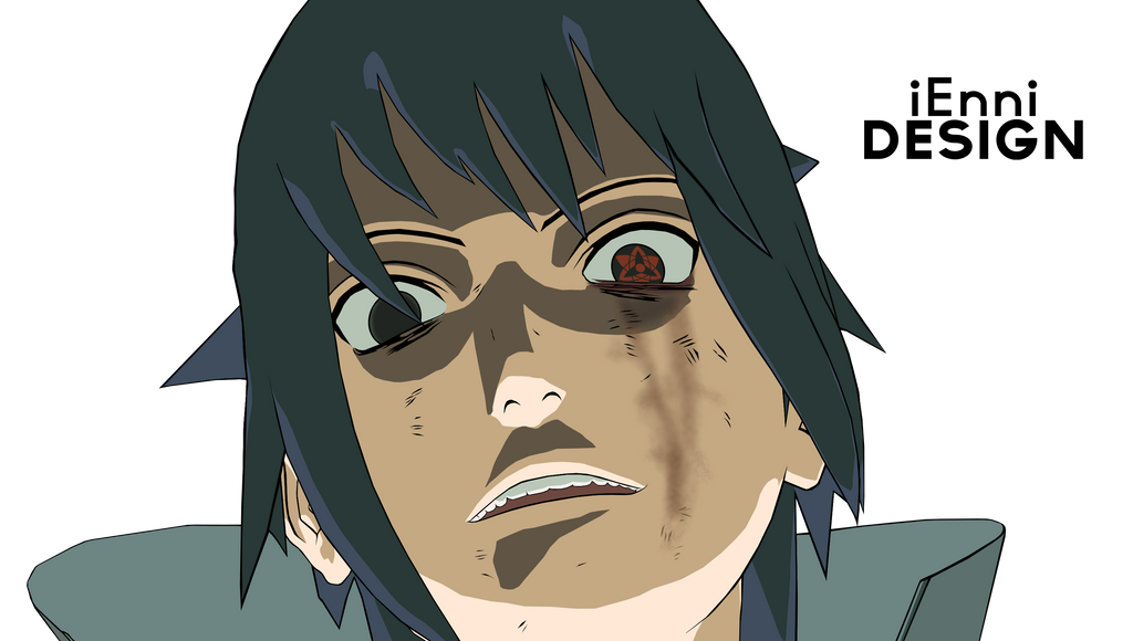 Naruto Storm 3 Sasuke Uchiha Evil Face by iEnniDESIGN