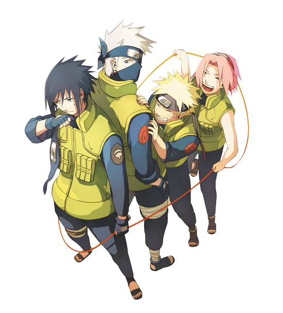 Team 7 Render by MayaGenetic on DeviantArt  Anime naruto