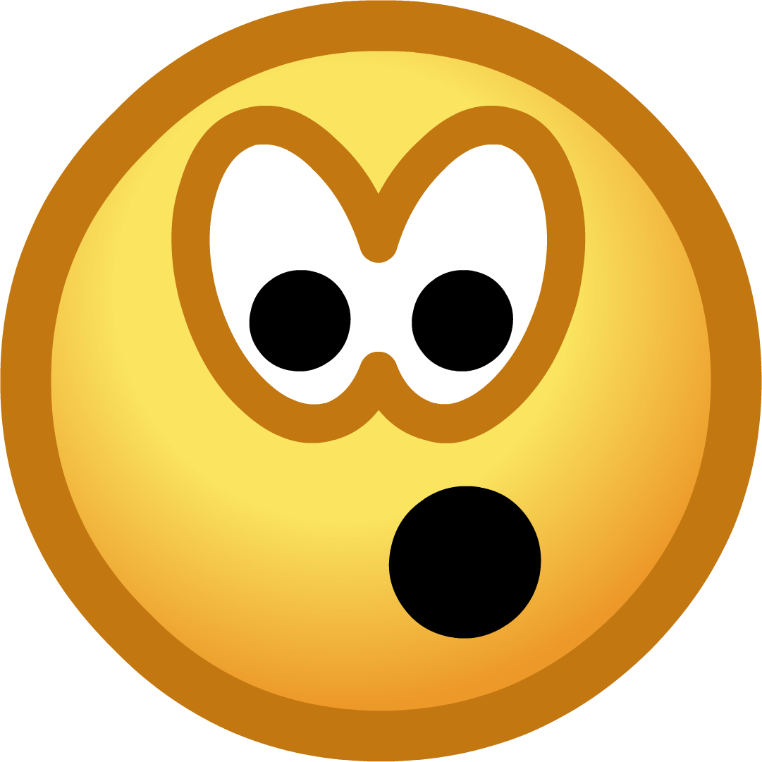 Shocked Smiley  ClipArt Best