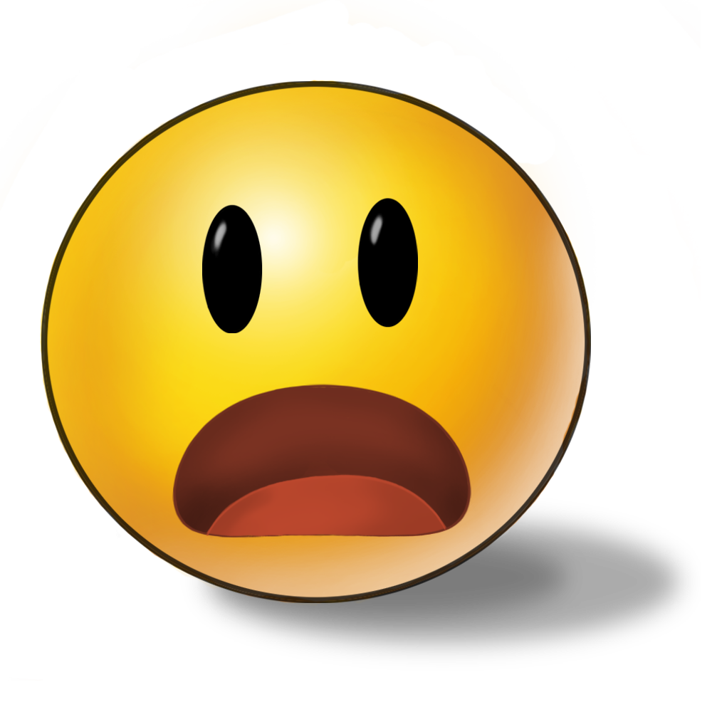 Shocked Smiley  ClipArt Best