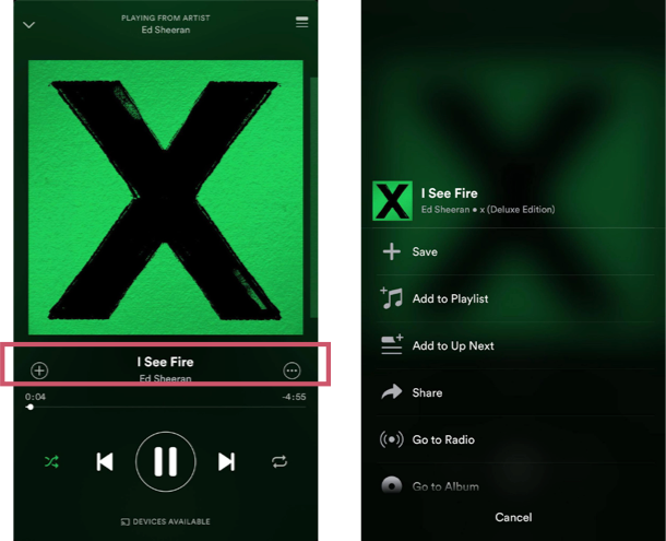 Spotify | Redefine the mobile experience - Spotify Interface
