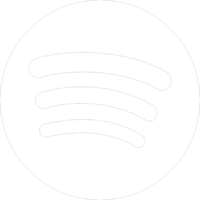 Transparent Background White Spotify Logo