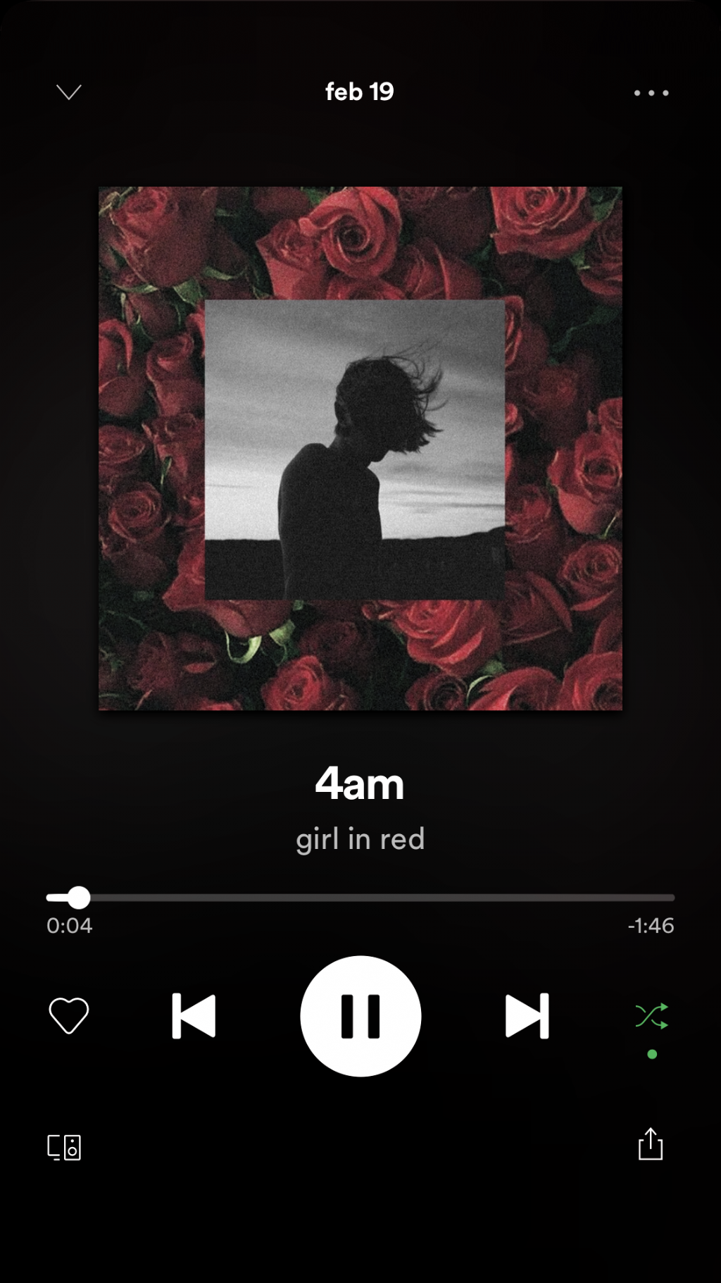 4am girl in red            My Spotify