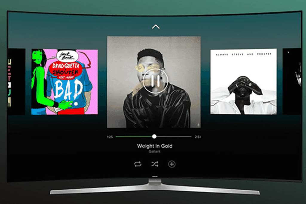Spotify launches new Samsung smart TV app for free users