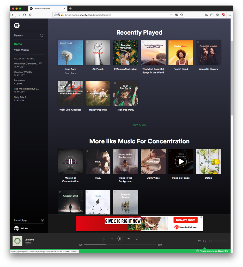 web player hasnt worked in almost a week  The Spotify