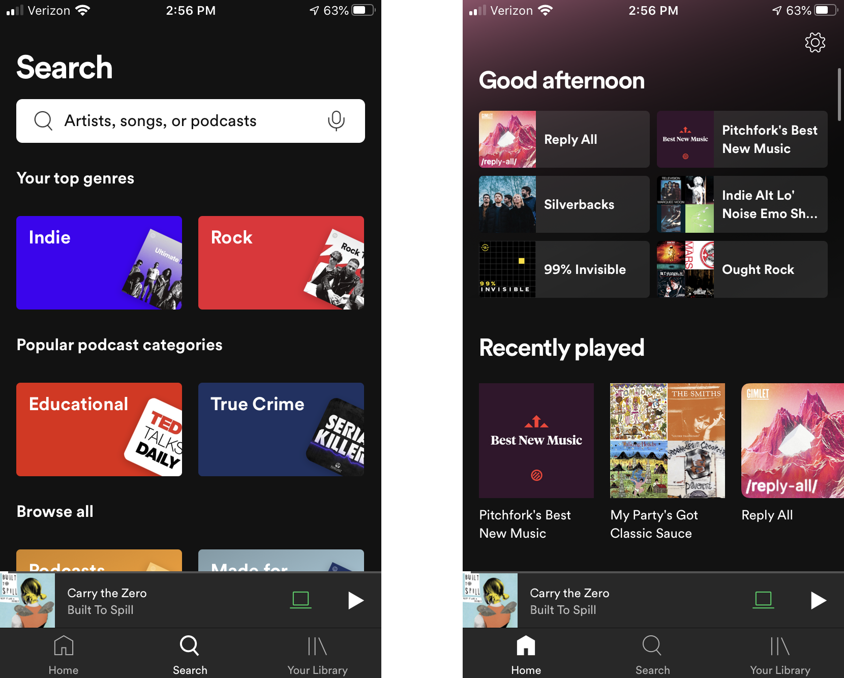 How Spotify’s user experience is helping them win the ... - Spotify UI