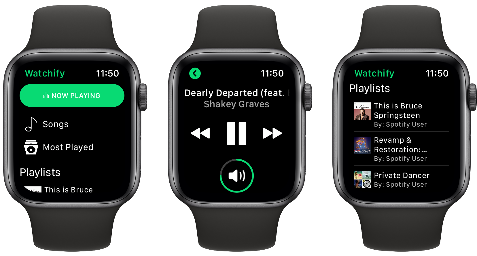 Control Spotify on Your iPhone With Watchify for Apple