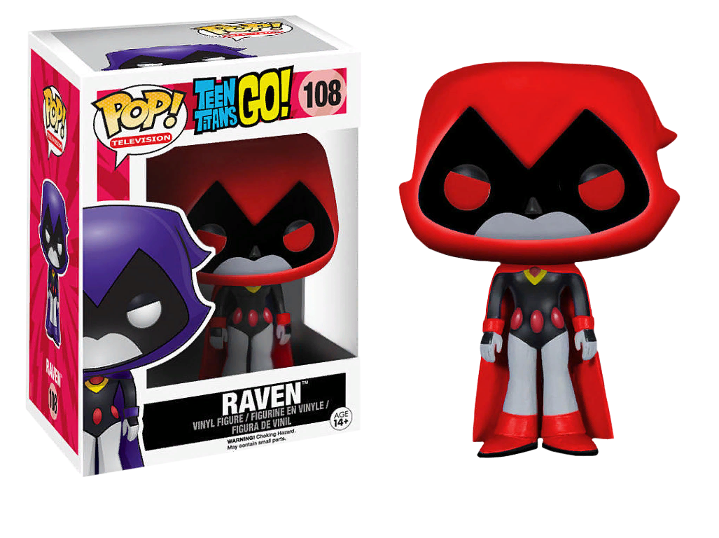 POP Vinyl Red Raven Teen Titans Go Exclusive 108