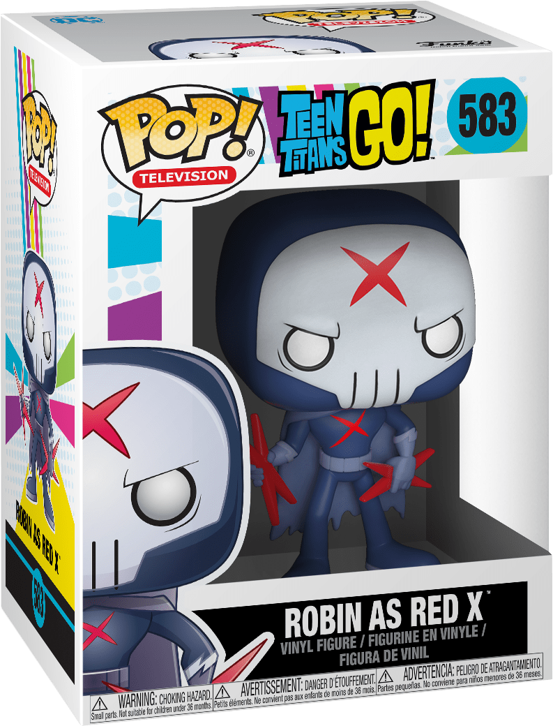Funko Pop TV Teen Titans Go  Robin as Red X Vinyl