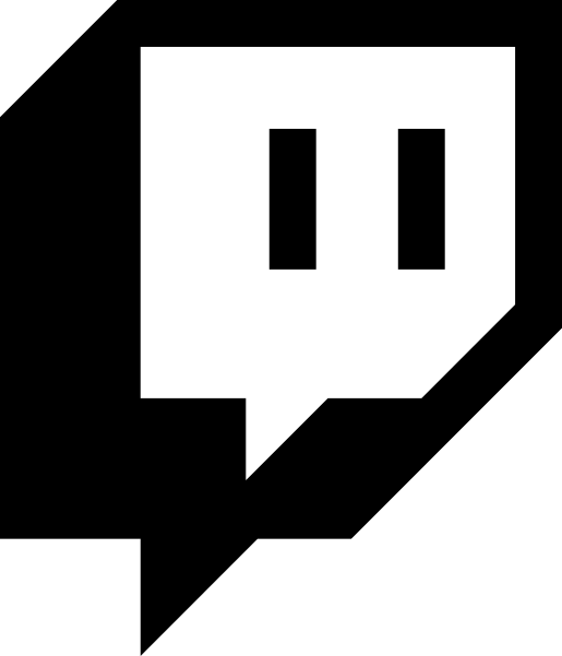 File:Twitch Glitch Logo Black.svg - Wikimedia Commons - Twitch Logo Circle
