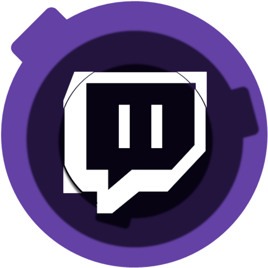 Download High Quality twitch logo png circle Transparent