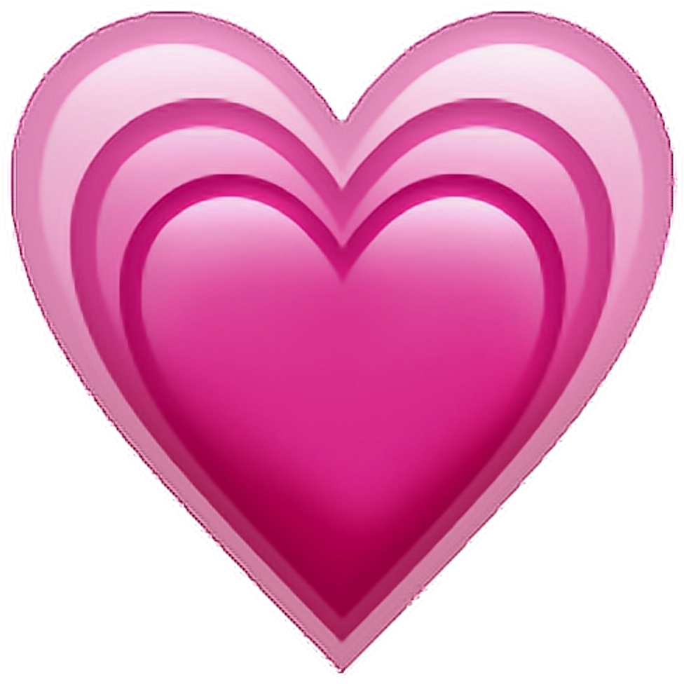 Love Pink Heart Emoji PNG Photos  PNG Mart