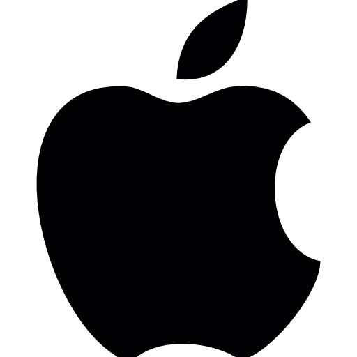 Símbolo da apple  Ícone Gratis