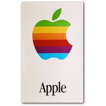 Vintage Apple Posters – The Missing Bite - Vintage Apple Logo