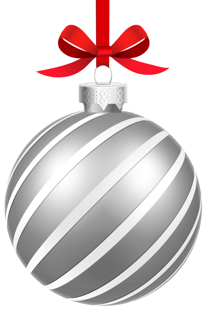Ornaments clipart silver Ornaments silver Transparent