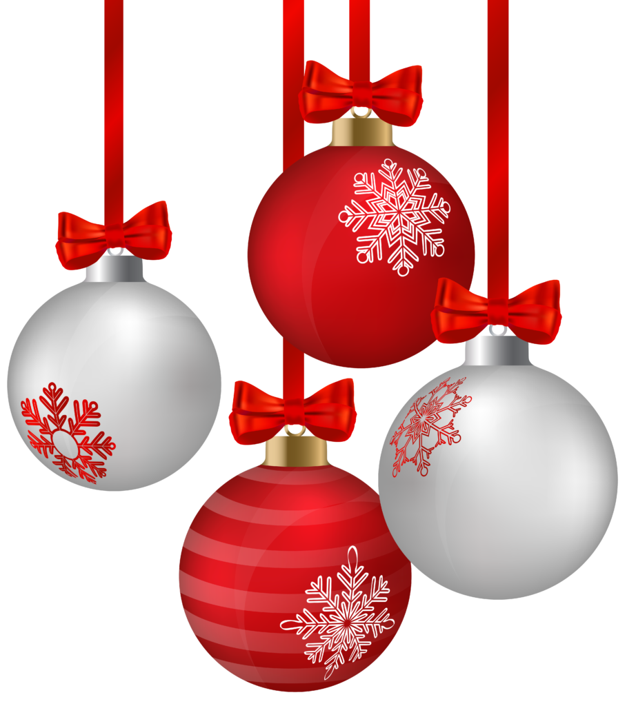 Long hanging christmas ornament clipart collection