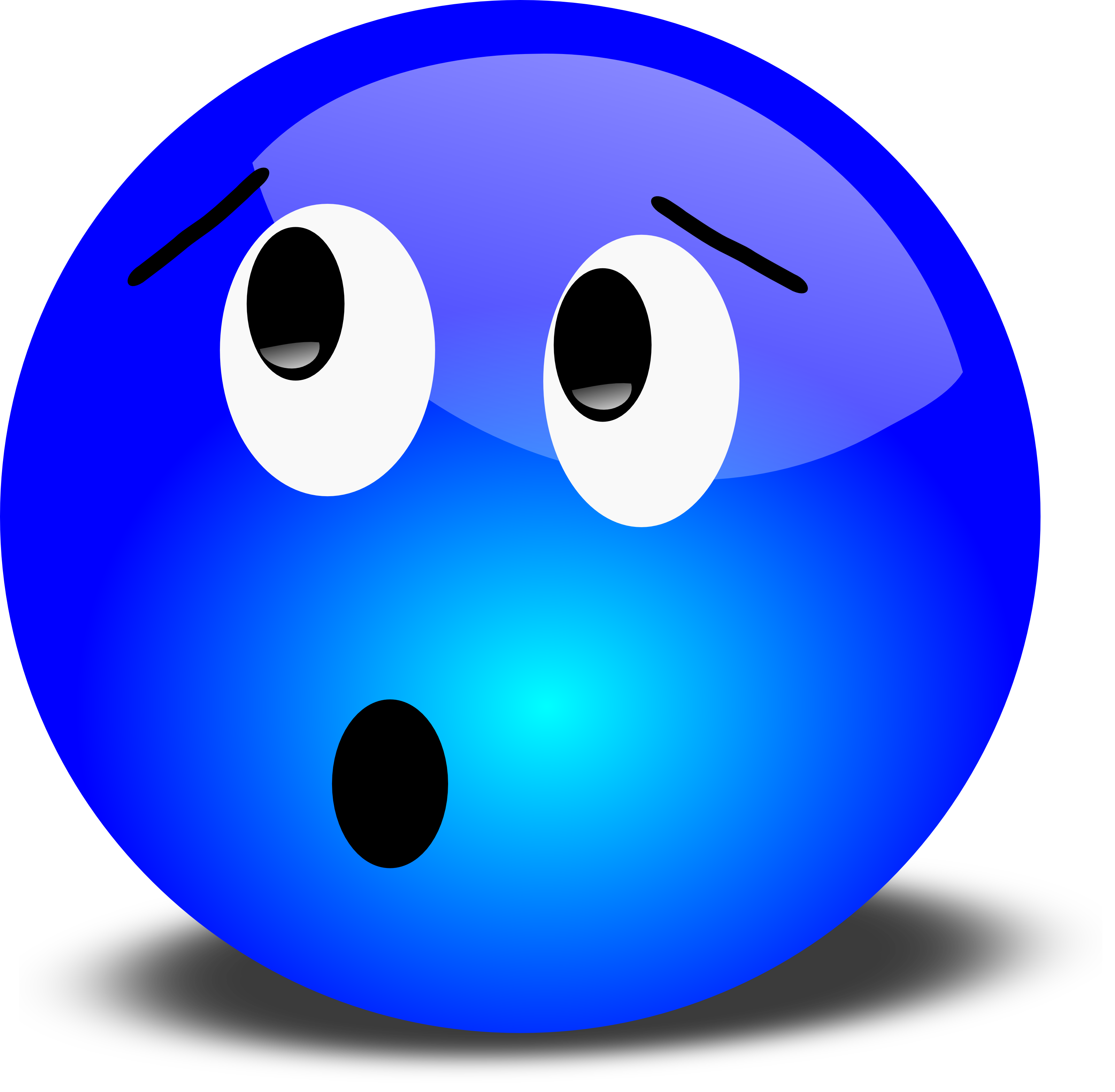 Worried Face Clip Art  Free 3D Worried Smiley Face Clipart Illustration by 000189  Recipes to