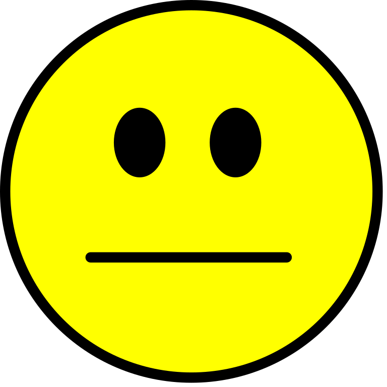 File:Plain smiley yellow simple.svg - Wikimedia Commons - Yellow Smiley Face Clip Art