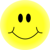 Yellow Smiley Face Clip Art at Clkercom  vector clip art