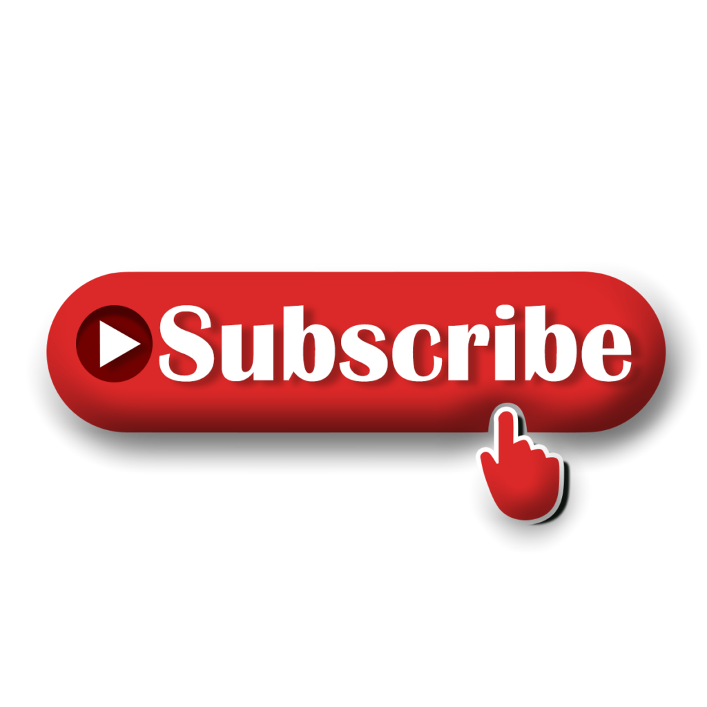3d Subscribe Button Png Image Transparent Background